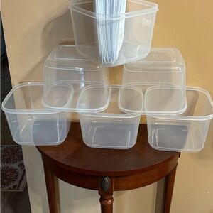 Clear Plastic Storage Containers